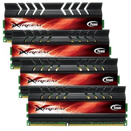 Модуль памяті для компютера DDR3 16GB (4x4GB) 2400 MHz Team (TXD316G2400HC11QC01)