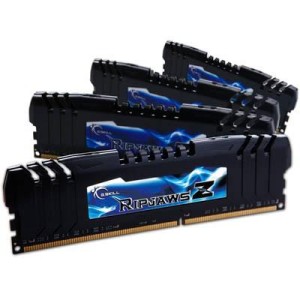 Модуль памяті для компютера DDR3 16GB (4x4GB) 2400 MHz G.Skill (F3-2400C10Q-16GZH)