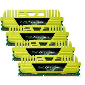 Модуль памяті для компютера DDR3 32GB (4x8GB) 2400 MHz Geil (GOC332GB2400C11AQC)