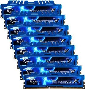 Модуль памяті для компютера DDR3 32GB (4x8GB) 1600 MHz G.Skill (F3-1600C9Q-32GXM)