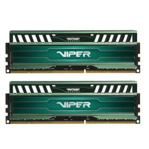 Модуль памяті для компютера DDR3 8GB (2x4GB) 1600 MHz Patriot (PV38G160LC9KG)