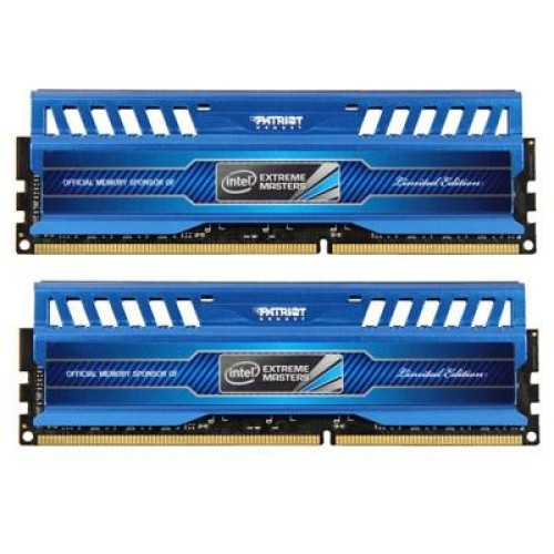 Модуль памяті для компютера DDR3 8GB (2x4GB) 1600 MHz Patriot (PVI38G160C9K)