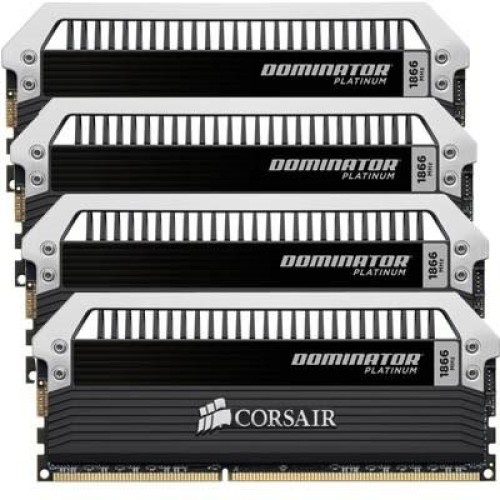 Модуль памяті для компютера DDR3 16GB (4x4GB) 1866 MHz Corsair (CMD16GX3M4A1866C9)