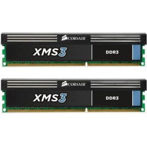 Модуль памяті для компютера DDR3 8GB (2x4GB) 1600 MHz Corsair (CMX8GX3M2A1600C11)