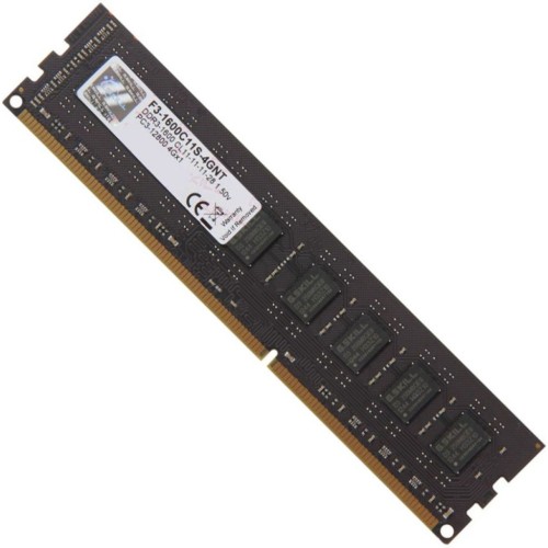 Модуль памяті для компютера DDR3 4GB 1600 MHz G.Skill (F3-1600C11S-4GNT)