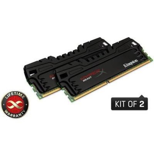 Модуль памяті для компютера DDR3 16GB (2x8GB) 1600 MHz Kingston (KHX16C9T3K2/16X)