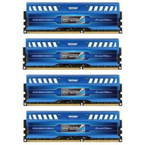 Модуль памяті для компютера DDR3 16GB (4x4GB) 1600 MHz Patriot (PVI316G160C9QK)