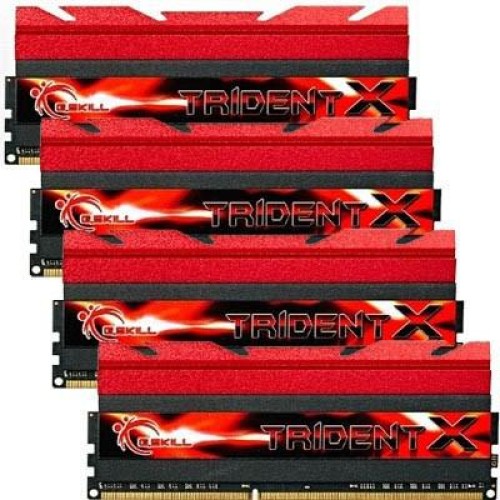 Модуль памяті для компютера DDR3 16GB (4x4GB) 2400 MHz G.Skill (F3-2400C10Q-16GTX)