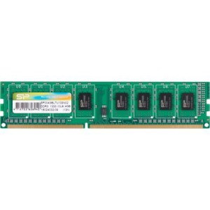 Модуль памяті для компютера DDR3 4GB 1333 MHz Silicon Power (SP004GBLTU133N02 / SP004GBLTU133N01)