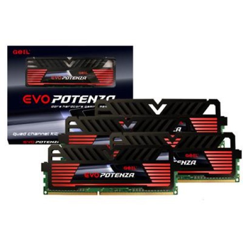 Модуль памяті для компютера DDR3 32GB (4x8GB) 1600 MHz Geil (GPB332GB1600C10QC)