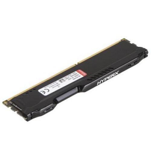 Модуль памяті для компютера DDR3 4GB 1600 MHz HyperX Fury Black Kingston Fury (ex.HyperX) (HX316C10FB/4)