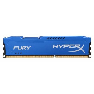 Модуль памяті для компютера DDR3 4Gb 1600 MHz HyperX Fury Blu Kingston Fury (ex.HyperX) (HX316C10F/4)