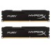 Модуль памяті для компютера DDR3 8Gb (2x4GB) 1600 MHz HyperX Fury Black Kingston Fury (ex.HyperX) (HX316C10FBK2/8)