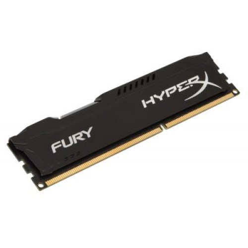 Модуль памяті для компютера DDR3 8Gb 1600 MHz HyperX Fury Black Kingston Fury (ex.HyperX) (HX316C10FB/8)
