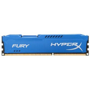 Модуль памяті для компютера DDR3 8Gb 1600 MHz HyperX Fury Blu Kingston Fury (ex.HyperX) (HX316C10F/8)