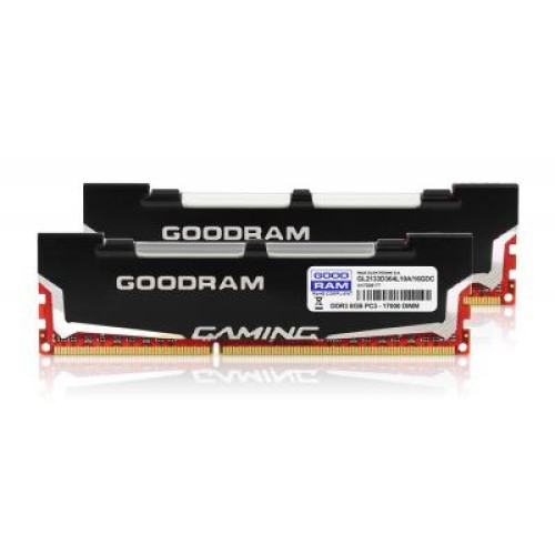 Модуль памяті для компютера DDR3 16Gb (2x8GB) 2133 MHz Led Gaming Goodram (GL2133D364L10A/16GDC)