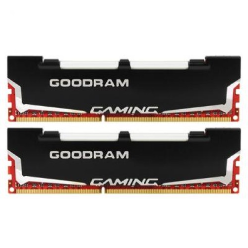 Модуль памяті для компютера DDR3 8Gb (2x4GB) 1600 MHz Led Gaming Goodram (GL1600D364L9/8GDC)