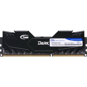 Модуль памяті для компютера DDR3 8GB 1600 Xtreem Dark Black Team (TDKED38G1600HC901)