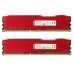 Модуль памяті для компютера DDR3 8Gb (2x4GB) 1866 MHz HyperX Fury Red Kingston Fury (ex.HyperX) (HX318C10FRK2/8)