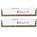 Модуль памяті для компютера DDR3 8Gb (2x4GB) 1866 MHz HyperX Fury White Kingston Fury (ex.HyperX) (HX318C10FWK2/8)