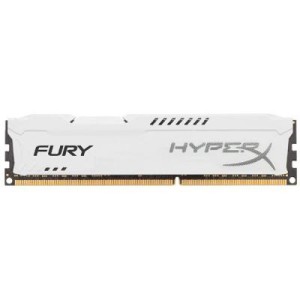 Модуль памяті для компютера DDR3 8Gb 1866 MHz HyperX Fury White Kingston Fury (ex.HyperX) (HX318C10FW/8)