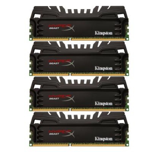 Модуль памяті для компютера DDR3 16GB (4x4GB) 1866 MHz Beast Kingston (KHX18C10T3K4/16)