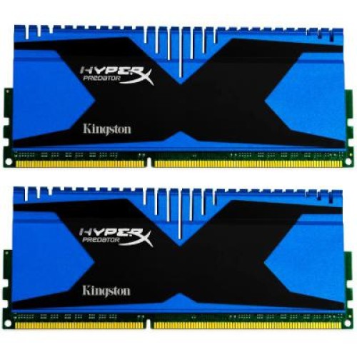 Модуль памяті для компютера DDR3 8GB (2x4GB) 1866 MHz Predator Kingston (HX318C9T2K2/8)