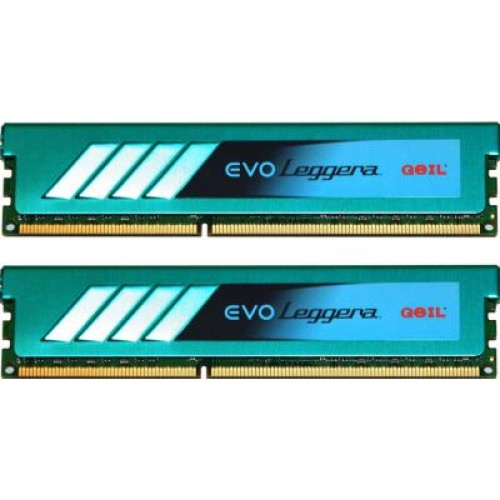 Модуль памяті для компютера DDR3 8GB (2x4GB) 2400 MHz EVO Leggera Geil (GEL38GB2400C11BDC)