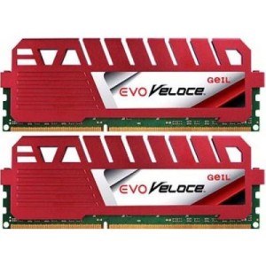 Модуль памяті для компютера DDR3 8GB (2x4GB) 2400 MHz EVO Veloce Geil (GEV38GB2400C11BDC)