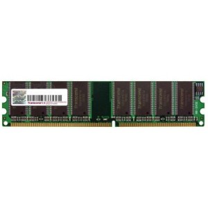 Модуль памяті для компютера DDR 256MB 400 MHz Transcend (JM334D643A-5L)
