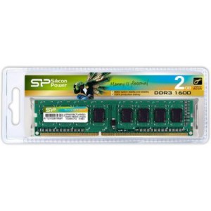 Модуль памяті для компютера DDR3 2Gb 1600 MHz Silicon Power (SP002GBLTU160V02)