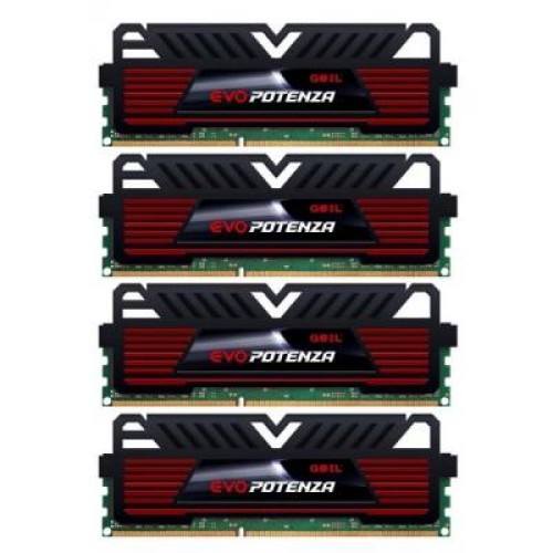 Модуль памяті для компютера DDR3 32GB (4x8GB) 1600 MHz EVO Potenza Geil (GPB332GB1600C11QC)