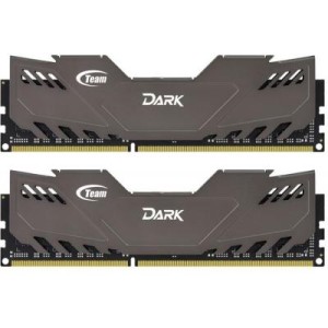 Модуль памяті для компютера DDR3 16GB (2x8GB) 1866 MHz Dark Series Grey Team (TDGED316G1866HC10SDC01)