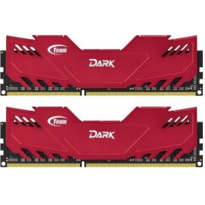 Модуль памяті для компютера DDR3 16GB (2x8GB) 1866 MHz Dark Series Red Team (TDRED316G1866HC10SDC01)