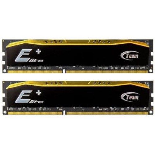 Модуль памяті для компютера DDR3 16GB (2x8GB) 1866 MHz Elite Plus Black Team (TPD316G1866HC13DC01)