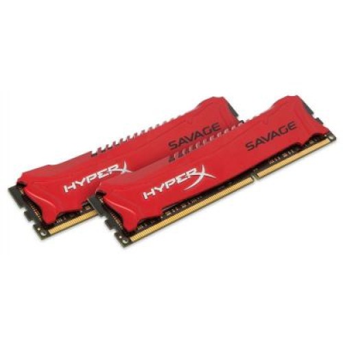 Модуль памяті для компютера DDR3 16GB (2x8GB) 2133 MHz HyperX Savage Kingston Fury (ex.HyperX) (HX321C11SRK2/16)