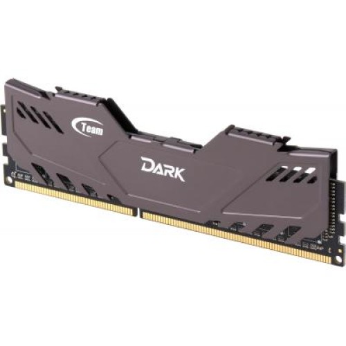 Модуль памяті для компютера DDR3 4GB 1600 MHz Dark Series Gray Team (TDGED34G1600HC901)