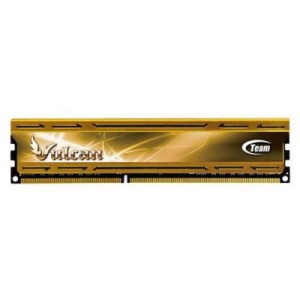 Модуль памяті для компютера DDR3 4GB 1600 MHz Vulcan Yellow Team (TLYED34G1600HC901)