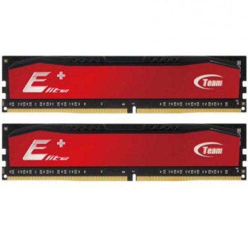 Модуль памяті для компютера DDR3 8GB (2x4GB) 1600 MHz Elite Plus Red Team (TPRD38G1600HC11DC01)