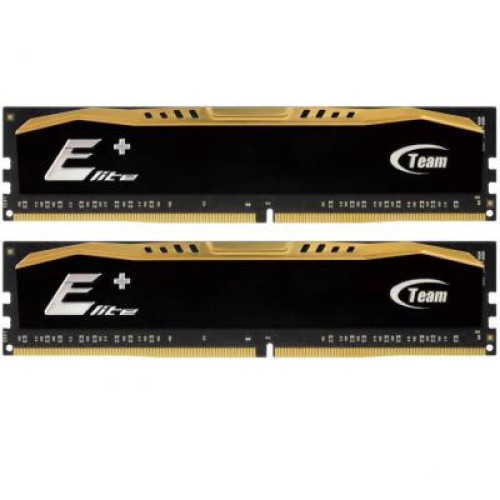 Модуль памяті для компютера DDR3 8GB (2x4GB) 1866 MHz Elite Plus Black Team (TPD38G1866HC13DC01)