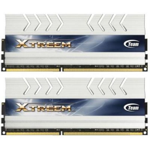 Модуль памяті для компютера DDR3 8GB (2x4GB) 2133 MHz Extreem White Team (TXWD38G2133HC11DC01)