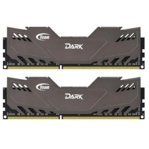 Модуль памяті для компютера DDR3 8GB (2x4GB) 2133MHz Dark Series Grey Team (TDGED38G2133HC10QDC01)