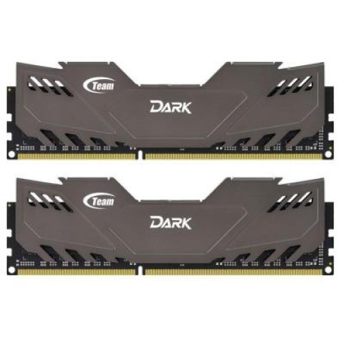 Модуль памяті для компютера DDR3 8GB (2x4GB) 2133MHz Dark Series Grey Team (TDGED38G2133HC10QDC01)