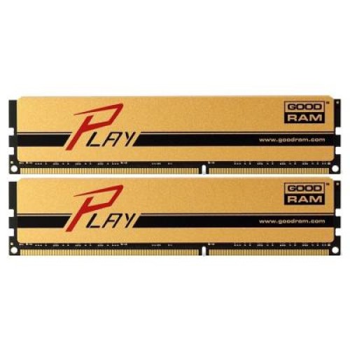 Модуль памяті для компютера DDR3 16GB (2x8Gb) 1600 MHz PLAY Gold Goodram (GYG1600D364L10/16GDC)