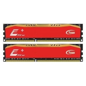 Модуль памяті для компютера DDR4 8GB (2x4Gb) 2133 MHz Elite Plus Orange Team (TPAD416GM2133HC15DC01)