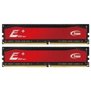 Модуль памяті для компютера DDR4 16GB (2x8Gb) 2133 MHz Elite Plus Red Team (TPRD416GM2133HC15DC01)