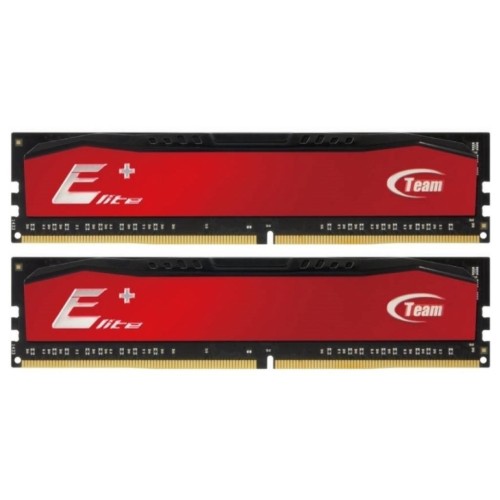 Модуль памяті для компютера DDR4 16GB (2x8Gb) 2133 MHz Elite Plus Red Team (TPRD416GM2133HC15DC01)