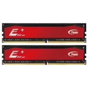 Модуль памяті для компютера DDR4 16GB (2x8Gb) 2400 MHz Elite Plus Red Team (TPRD416GM2400HC16DC01)