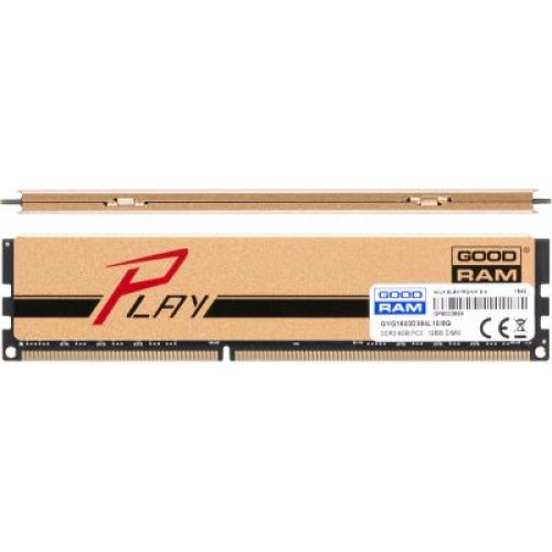 Модуль памяті для компютера DDR3 8GB 1600 MHz PLAY Gold Goodram (GYG1600D364L10/8G)