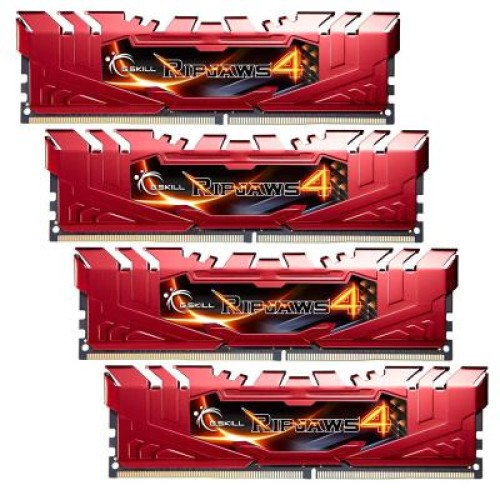 Модуль памяті для компютера DDR4 32GB (4x8GB) 2400 MHz Ripjaws 4 G.Skill (F4-2400C15Q-32GRR)